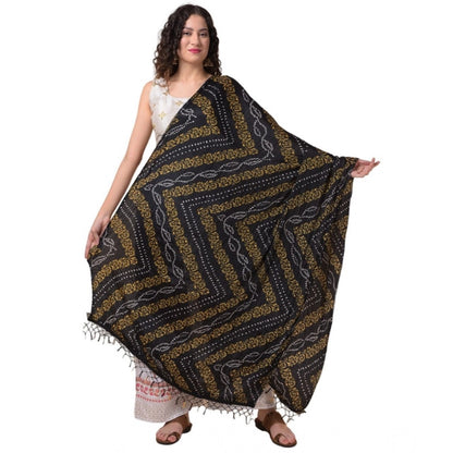 Women's Chanderi Printed Shawl (Multicolor, Length: 2.25 to 2.50 Mtr)