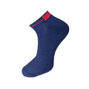 3_Pair Set Unisex Casual Cotton Solid Ankle Length Socks (Multicolor)