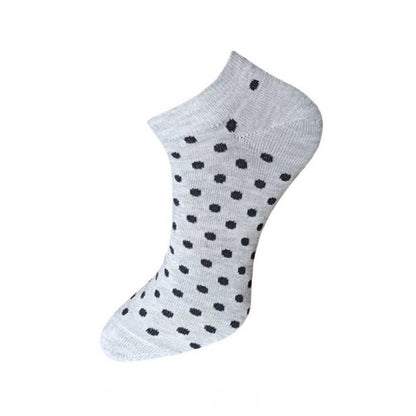 3_Pair Set Unisex Casual Cotton Printed Ankle Length Socks (Multicolor)