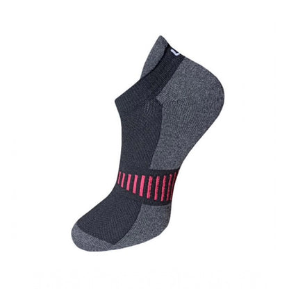3_Pair Set Unisex Casual Cotton Striped Ankle Length Socks (Multicolor)