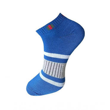 3_Pair Set Unisex Casual Cotton Printed Ankle Length Socks (Multicolor)
