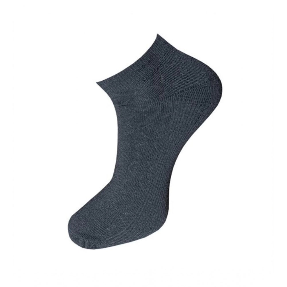 3_Pair Set Unisex Casual Cotton Printed Ankle Length Socks (Multicolor)