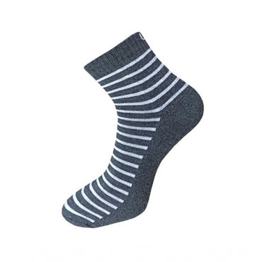 3_Pair Set Unisex Casual Cotton Printed Ankle Length Socks (Multicolor)