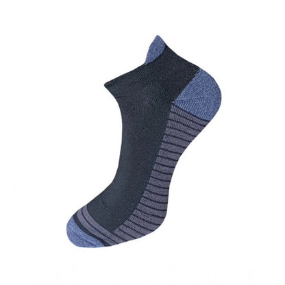 3_Pair Set Unisex Casual Cotton Printed Ankle Length Socks (Multicolor)