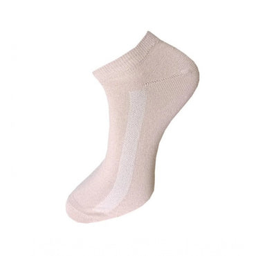 3_Pair Set Unisex Casual Cotton Solid Ankle Length Socks (Multicolor)