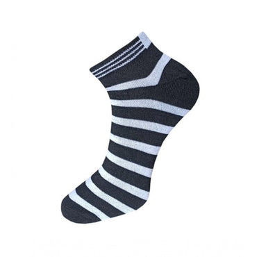 3_Pair Set Unisex Casual Cotton Solid Ankle Length Socks (Multicolor)
