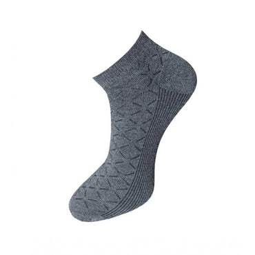 3_Pair Set Unisex Casual Cotton Printed Ankle Length Socks (Multicolor)