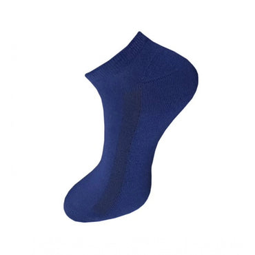3_Pair Set Unisex Casual Cotton Solid Ankle Length Socks (Multicolor)